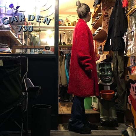 [USED] ニットガウンコート