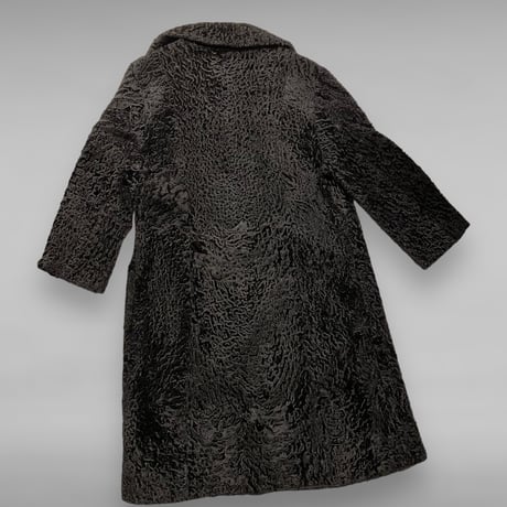 [USED] Vintage! BLACAK アストラカンコート