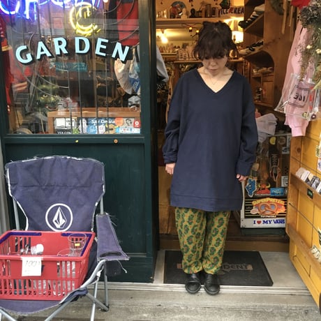 [USED] Vネック LONG  SWEAT