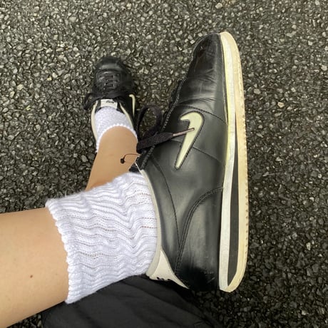 [USED] NIKE "CORTEZ" ブラックレザー♡
