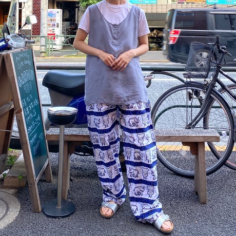 [USED] アフリカンバティック ゾウさんPANTS