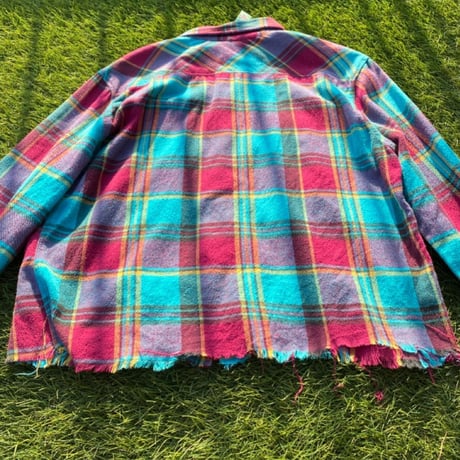 [USED] CUT OFF CUTEネルシャツ