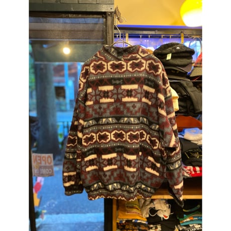 [USED] 柄フリース P/O JKT