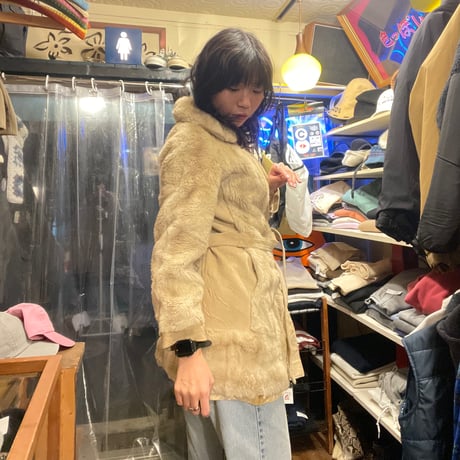 [USED] made in England! ファーコート