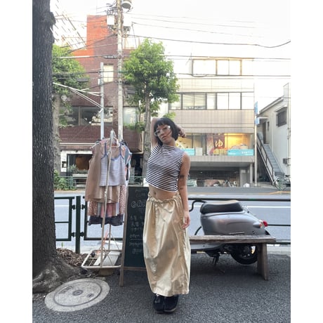 [USED] ボーダータンクトップ