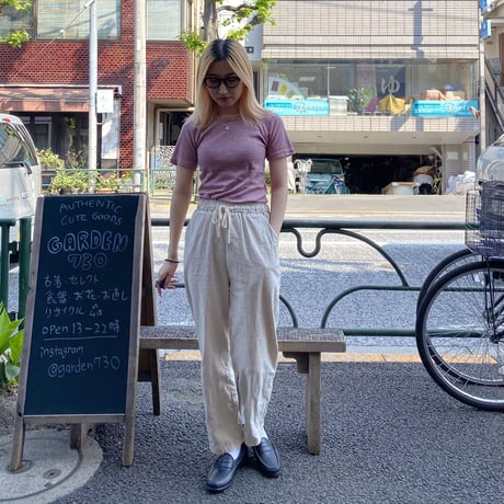 [USED]  Euro ボーダーチビ Tee