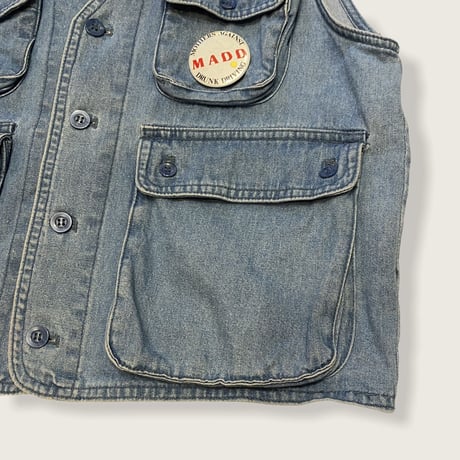 [USED] 4POCKET DENIM VEST！