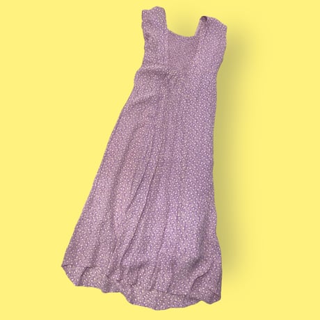 [USED] vintage INDIA RAYON ワンピース