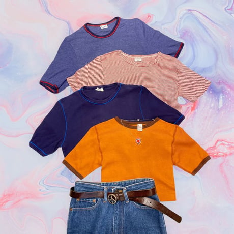 [USED] Euro vintage Tee いろいろ♡