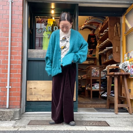 [USED] モヘア調 ニットカーディガン