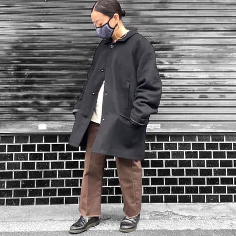 [USED] BLACK ハーフコート