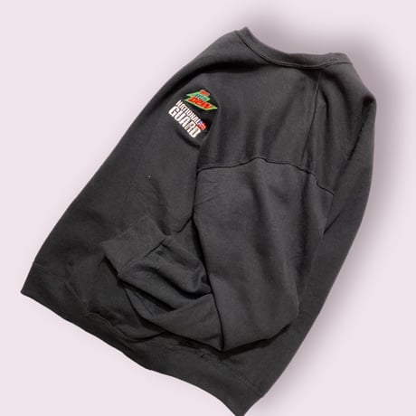 [USED] BLACK LOGO刺繍SWEAT