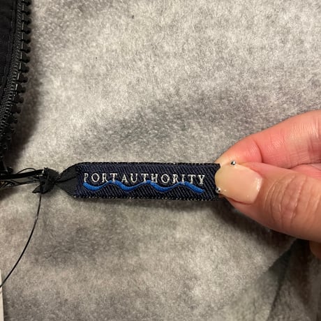 [USED] "PORT AUTHORITY" NYLON×フリース ハーフJKT