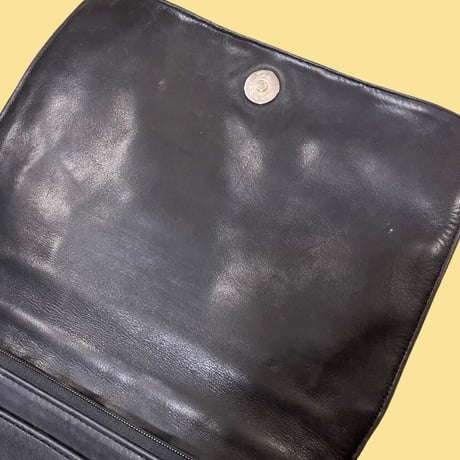 [USED] MOSCHINO レザーチェーンバッグ