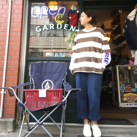 [USED] GAP cutoff  ボーダー  Tee