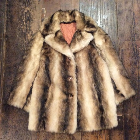 [USED] フェイクファーJKT