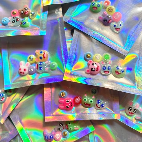 [BENICOTOY] ミニ キャラ つめかざり 6つ入り