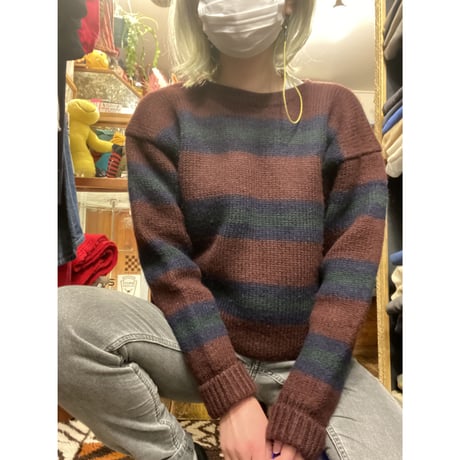 [USED] POLO RalphLauren ボーダーニット