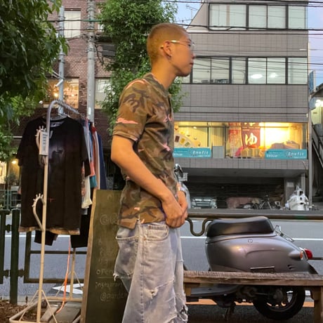[USED] POLO Ralph Lauren camo ポロtee