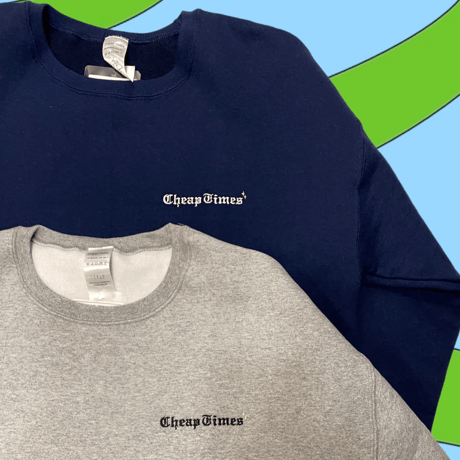 [CHEAP TIME$] Embroidery SWEAT