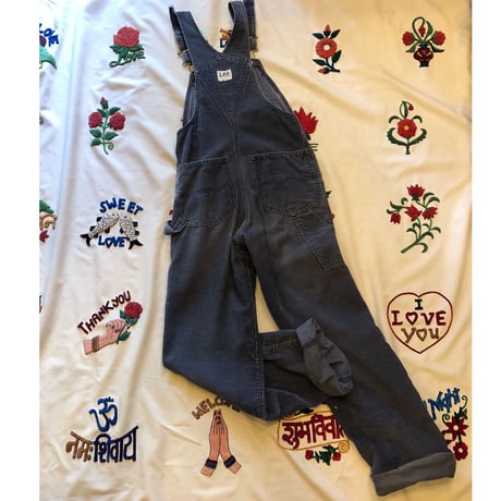 [USED] VINTAGE Leeコーデュロイオーバーオール