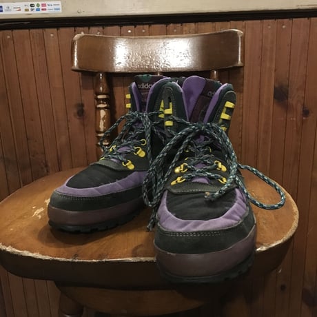 [USED] 80's adidas  BOOTS !! made in ITALY.