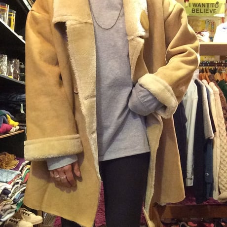 [USED] フェイクムートン JKT