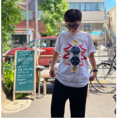 [USED] 太陽の塔プリント Tee