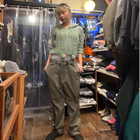 [USED] ”Ralph Lauren” ツイードスラックス