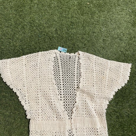 [USED] cottonニットカーディガン