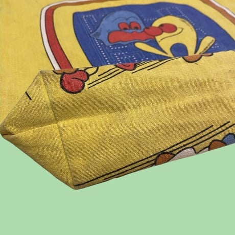 [USED] VINTAGE "PAC-MAN" TOTE BAG！