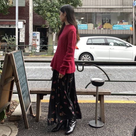 [USED] 真っ赤なモヘアKNIT❤️
