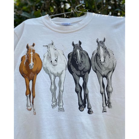 ［USED］前も後ろも可愛い♡お馬🐴Tee