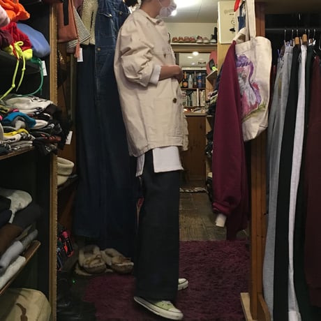 [USED] ボタンがかわいい！ワークJKT