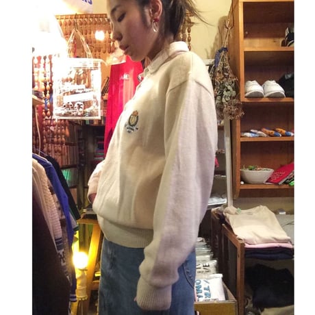 [USED] Ralph Lauren 襟付きセーター