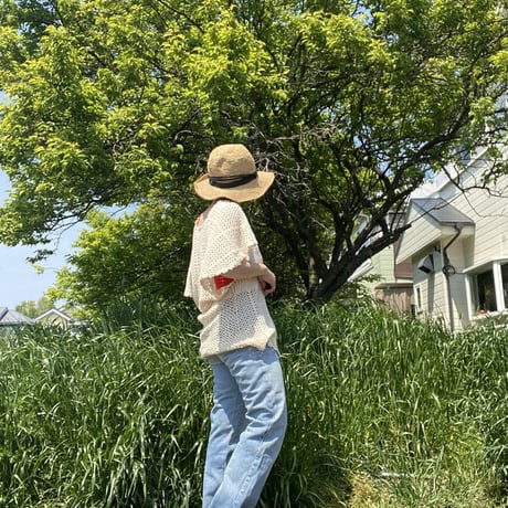 [USED] cottonニットカーディガン