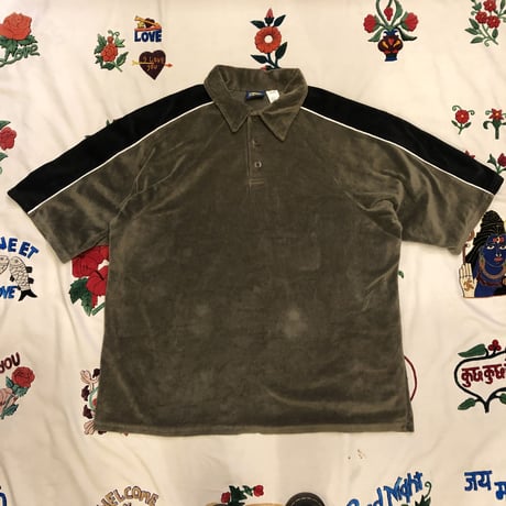 [USED] GOOD color!! ベロアポロシャツ