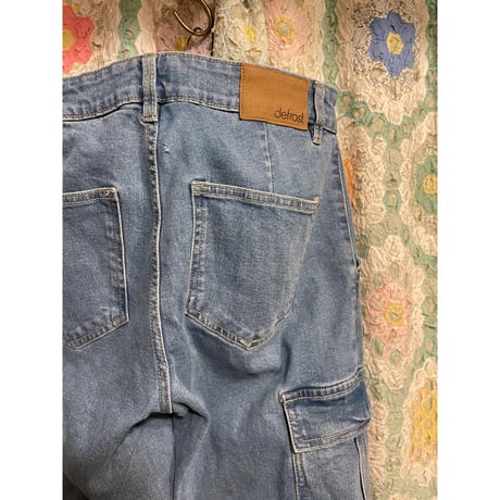[USED] フレア DENIM CARGO PANTS