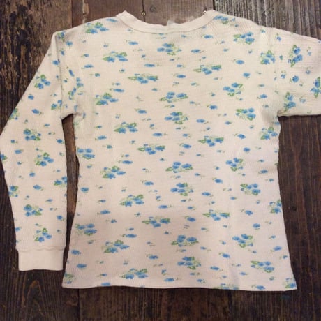 [USED] VINTAGE COTTON フラワーサーマル