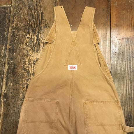 [USED] Beige＆Red  かわいい♡オーバーオール