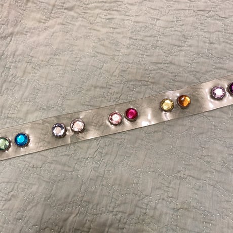 [USED]  キラキラビジュークリアBELT♡