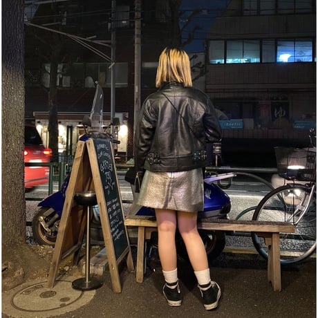 ［USED］"MSGM"キラキラskirt