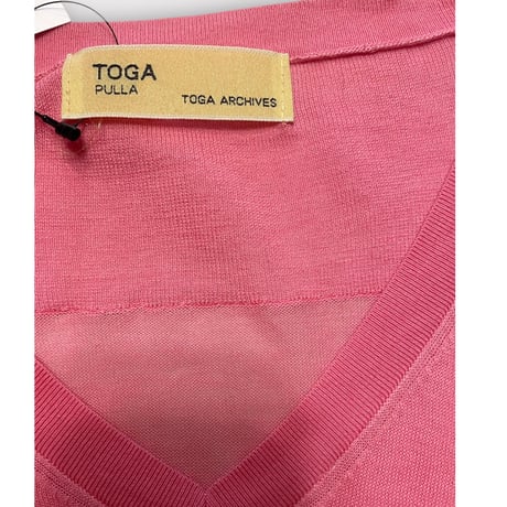 [USED] TOGA シースルーcottonニット