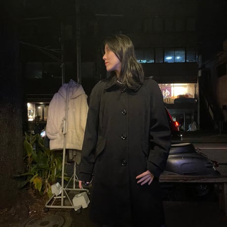 [USED]  "LONDON FOG" コート BLACK