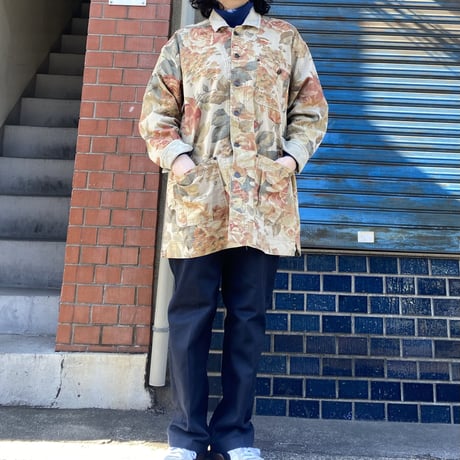 [USED] COTTON🌼花柄カバーオール