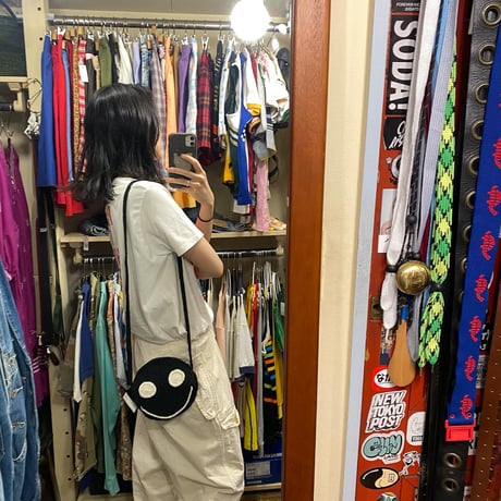 [USED]かぎ編みスマイリーBAG ☺︎☺︎☺︎