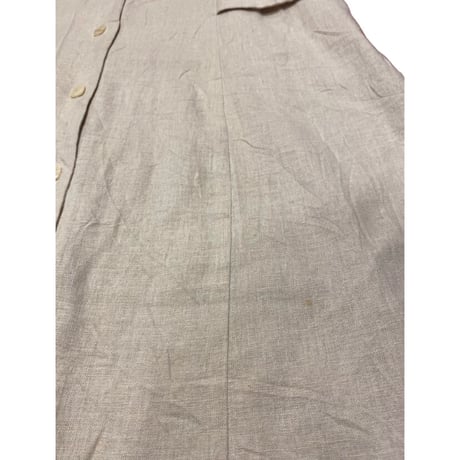 [USED] SAG HARBOR リネン開襟ワンピース