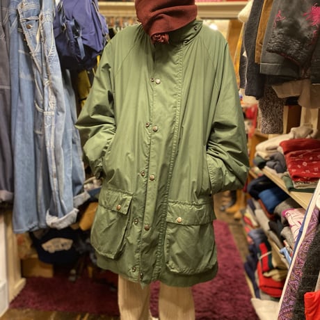 [USED] ハンティングロングコート / MADE IN ENGLAND.
