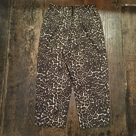 [USED] レオパード ストレッチ パンツ