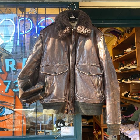 [USED] vintage SCHOTT G-1 JKT